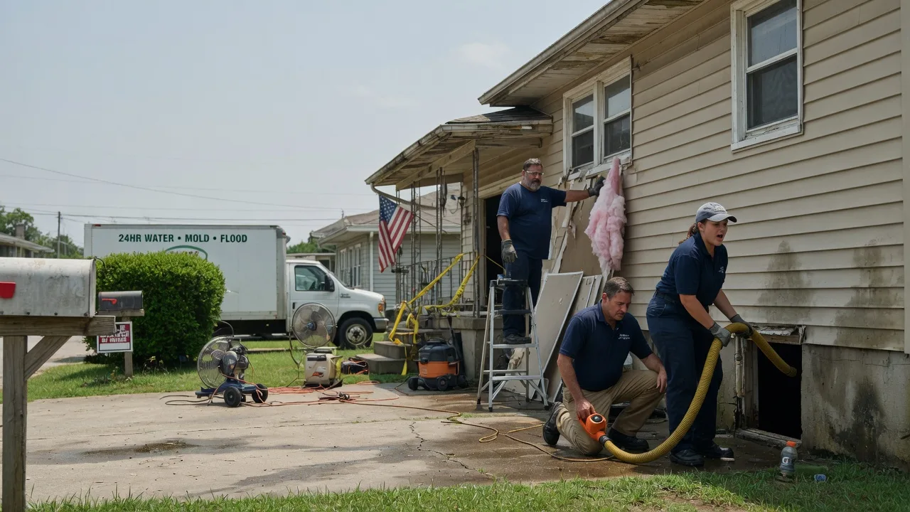 Water Damage Repair in New Straitsville, OH near me